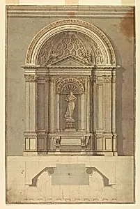 Design for an altar for St. Anthony of Padua