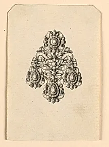 Design for an Earring by Unknown