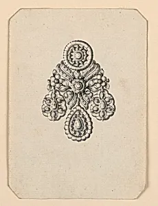 Design for an Earring by Unknown