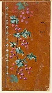 Design for an Embroidered Border of the "Fabrique de St. Ruf" by Fabrique de Saint Ruf, Lyon, France
