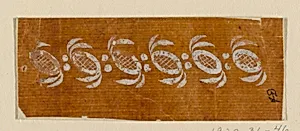 Design for an Embroidered or Woven Border of the "Fabrique de St. Ruf"