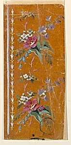 Design for an Embroidered or Woven Border of the "Fabrique de St. Ruf"