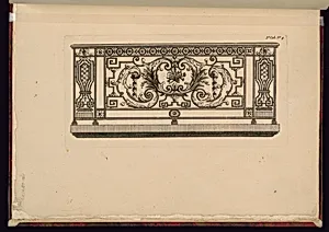 Design for an Iron Balcony