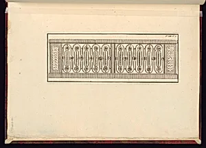 Design for an Iron Balcony