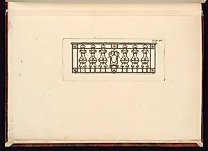 Design for an Iron Balcony