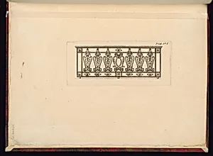 Design for an Iron Balcony