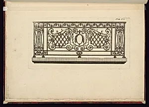 Design for an Iron Balcony