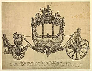 Design for Carriage from the Coronation of Louis XVI, June 11th, 1775