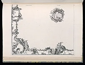 Design for Ceiling Ornament by François de Cuvilliés the Elder, Belgian, active Germany, 1695 - 1768