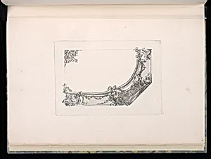 Design for Ceiling Ornament by François de Cuvilliés the Elder, Belgian, active Germany, 1695 - 1768