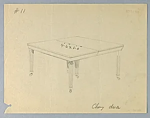 Design for Cherry Wood Table