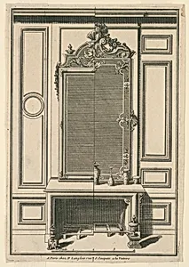 Design for Mantlepiece, from "CheminÃ©es a la Royalle"