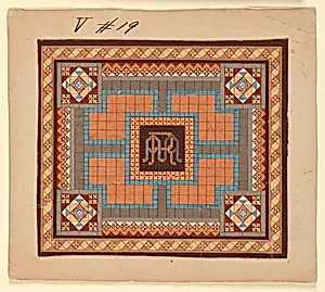 Design for Mosaic Floor