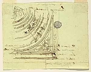 Design for One Quarter of a Ceiling