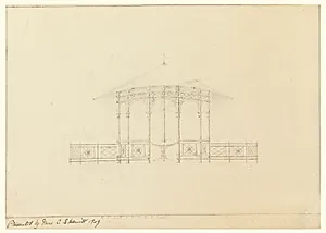 Design for Pagoda in Garden Pavilion