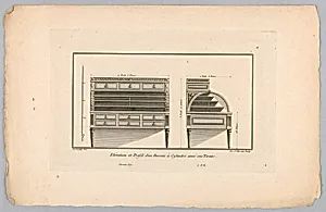 Design for Roll Top Desk