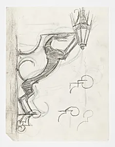 Design for Sconce, Hound