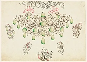 Design for Six Brooches