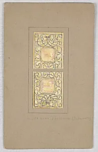 Design for stained glass by Alice Cordelia Morse, American, 1863–1961