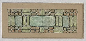Design for stained glass by Alice Cordelia Morse, American, 1863–1961
