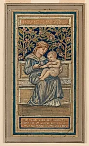 Design for Stained Glass Window in Memory of Christina Trask