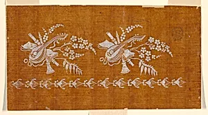 Design for the Border of a Woven Fabric of the "Fabrique de St. Ruf"