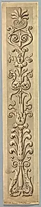 Design for the Decoration of a Pilaster Strip