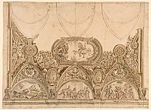 Design for the Decoration of the ceiling of a chapel