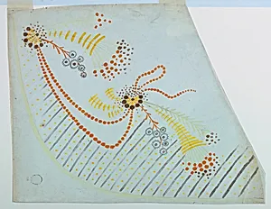 Design for the Embroidery of a Lady's Overskirt of the "Fabrique de St. Ruf" by Fabrique de Saint Ruf, Lyon, France