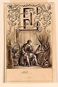 Design for the Letter E of a Pictoral Alphabet: Etude (Study)
