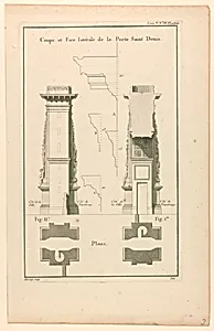 Design for the Plan of the Porte S. Denis