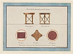 Design for Two Small Breakfast Tables