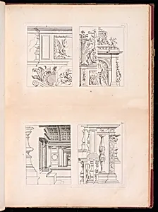 Designs After Architecture by Gilles-Marie Oppenord, French, 1672–1742
