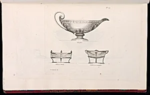 Designs for a Sauce Boat and Salt Cellars