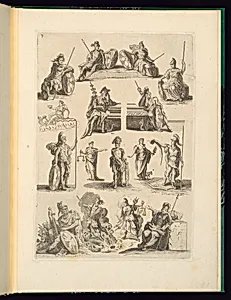 Designs for Allegorical Figures