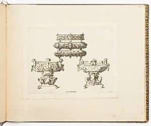 Designs for Braziers and Trays, from Dessins d'orfÃ¨vrerie (Designs for Metalwork)