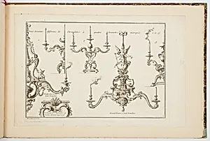 Designs for Chandeliers and Candelabras