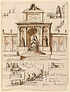 Designs for Ecclesiastic Stalls