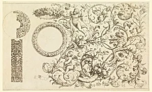Designs for engraved decoration of goldsmith's works