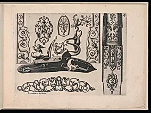 Designs for Firearms Ornament and Fittings