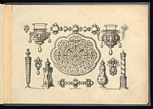Designs for Jewelry, Perfume Bottles, and Objects