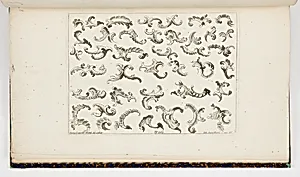 Designs for Rocaille Scrolls