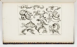 Designs for Rocaille Scrolls