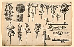 Designs for Roman Arms and Other Classical Motifs
