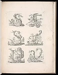 Designs for the Letters S, T, U, V