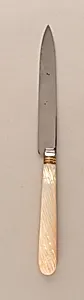 Dessert Knife with Mother-of-Pearl Handle