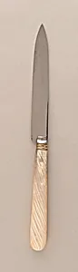 Dessert Knife with Mother-of-Pearl Handle