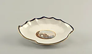 Dish, from a "Topographical" Dinner or Dessert Service ("A Vedute")