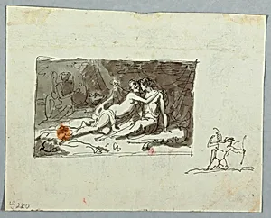 Drawing by Felice Giani, Italian, 1758–1823