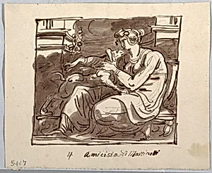 Drawing by Felice Giani, Italian, 1758–1823